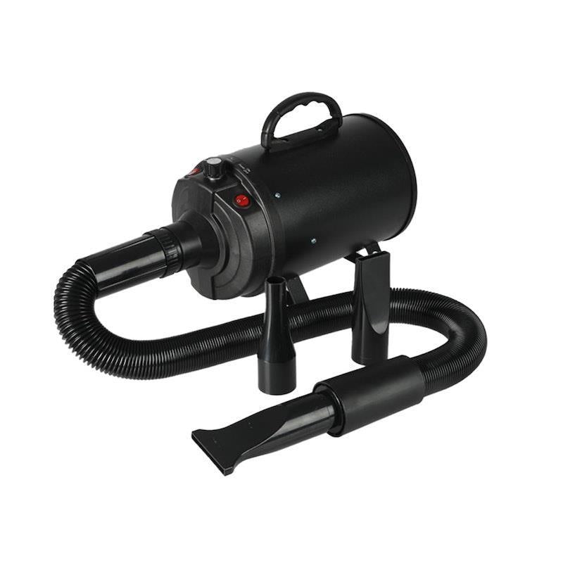 PaWz Dog Cat Pet Hair Dryer Grooming Blow Speed Hairdryer Blower Heater Blaster 2800W Black