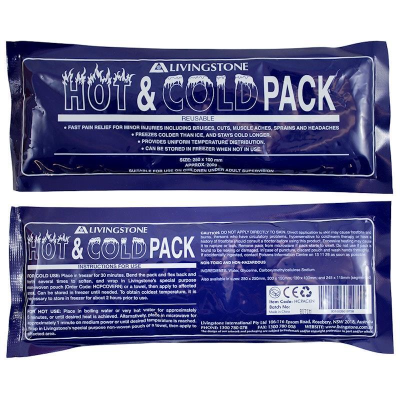 Livingstone Hot and Cold Pack 200g 10 x 25cm