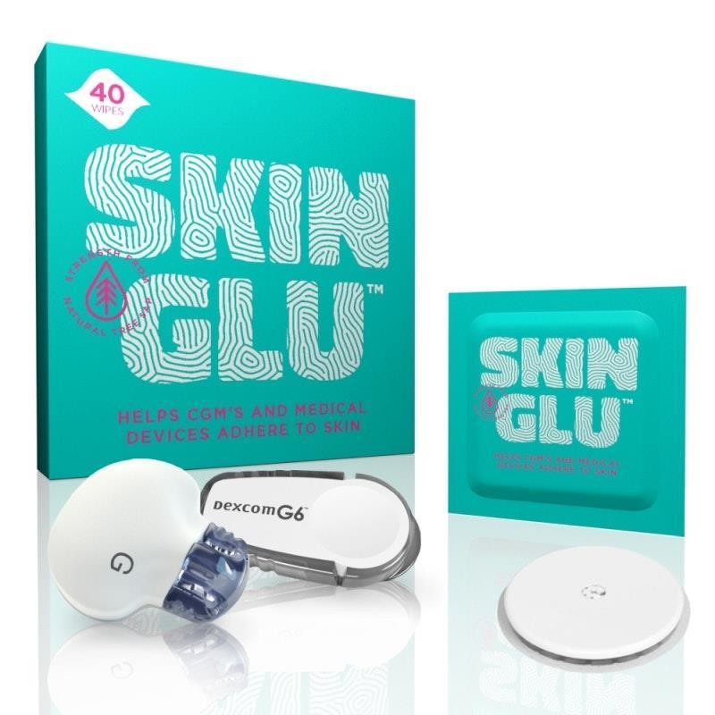 Not Just a Patch Skin Glu - Barrier Wipe - PreCGM application 40Pack