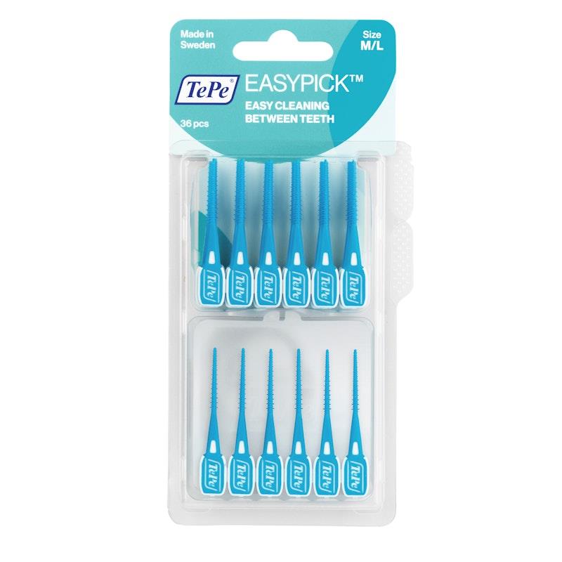 TePe EasyPick Interdental M/L Blue 36 EasyPicks