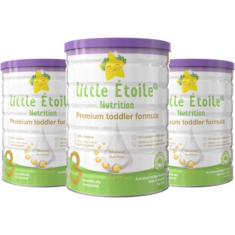 Little Etoile Stage 3 Premium Toddler Formula (1-3 Years) 3Pack