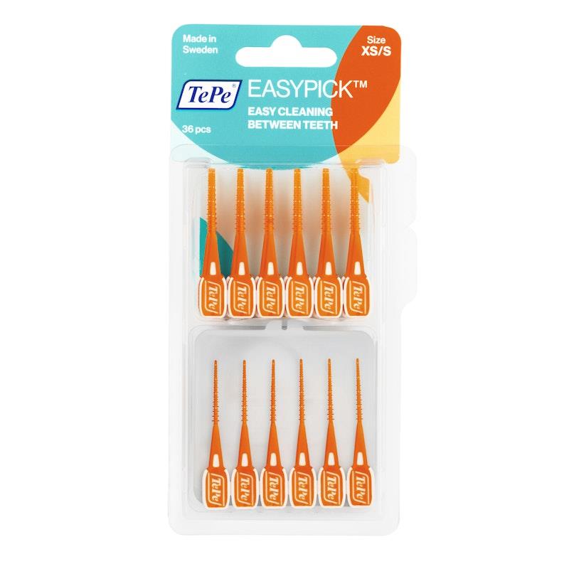 TePe EasyPick Interdental XS/S Orange 36 EasyPicks