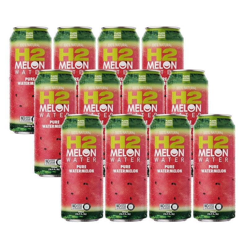 H2Coco 500Ml Watermelon Water 12Pack
