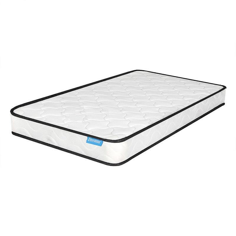 DreamZ Baby Kids Spring Mattress Bed Cot Crib Breathable Firm Foam 13cm Thick 1pc