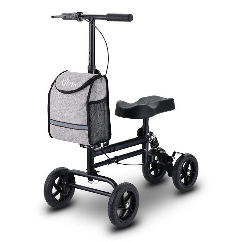 Altus Mobility Knee Walker Scooter 8 inch Wheels Black