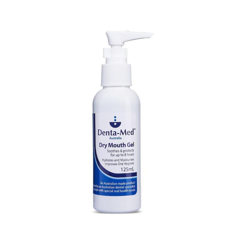Denta-Med Dry Mouth Oral Hygiene Gel 125mL Pump Bottle 1pc
