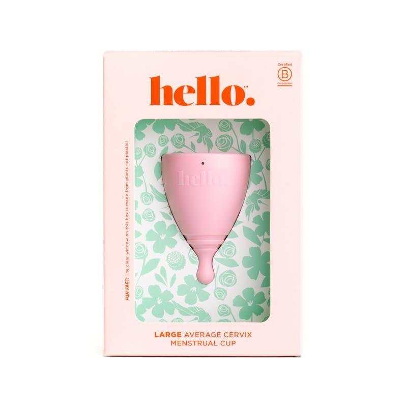 Hello Period Average Cervix Cup Blush LRG