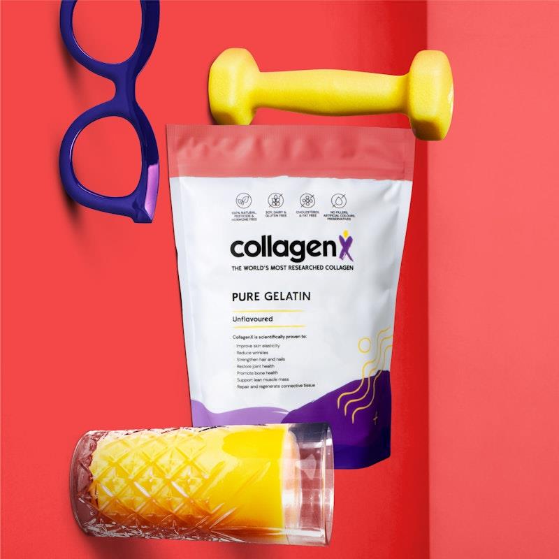 CollagenX Pure Bovine Gelatin Powder 5Kg - Premium Natural Protein for Health