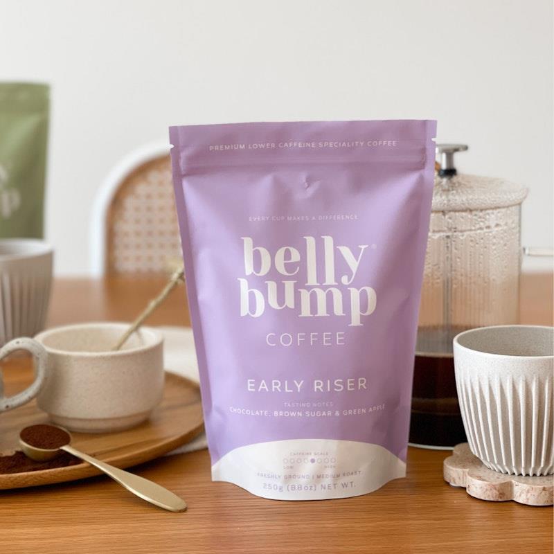 BellyBump Coffee Early Riser Ground Coffee - 2 x 250g