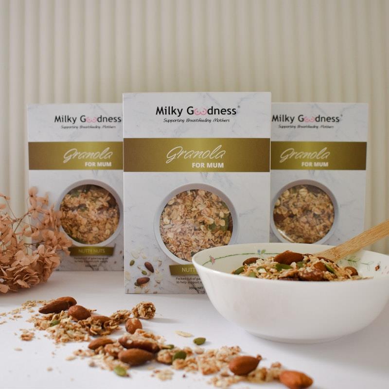 Milky Goodness Nutty Nuts Lactation Granola - 350g