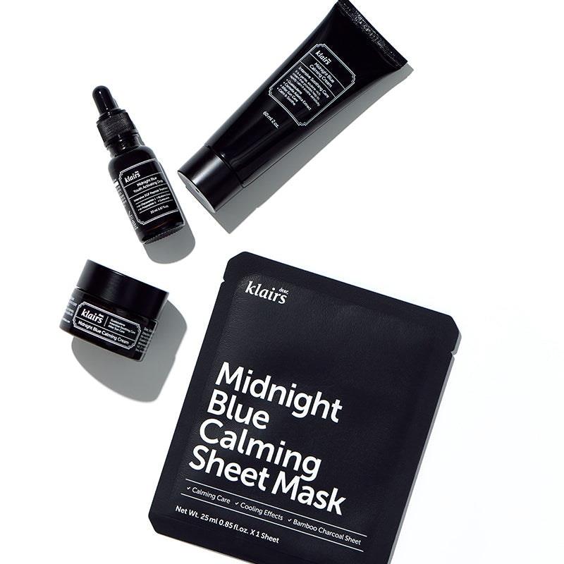 Klairs Midnight Blue Calming Cream 60ml - Soothing Relief for Sensitive Skin