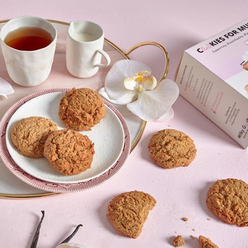 Milky Goodness Vanilla Lactation Cookies (Dairy & Soy Free) - 12 Pack
