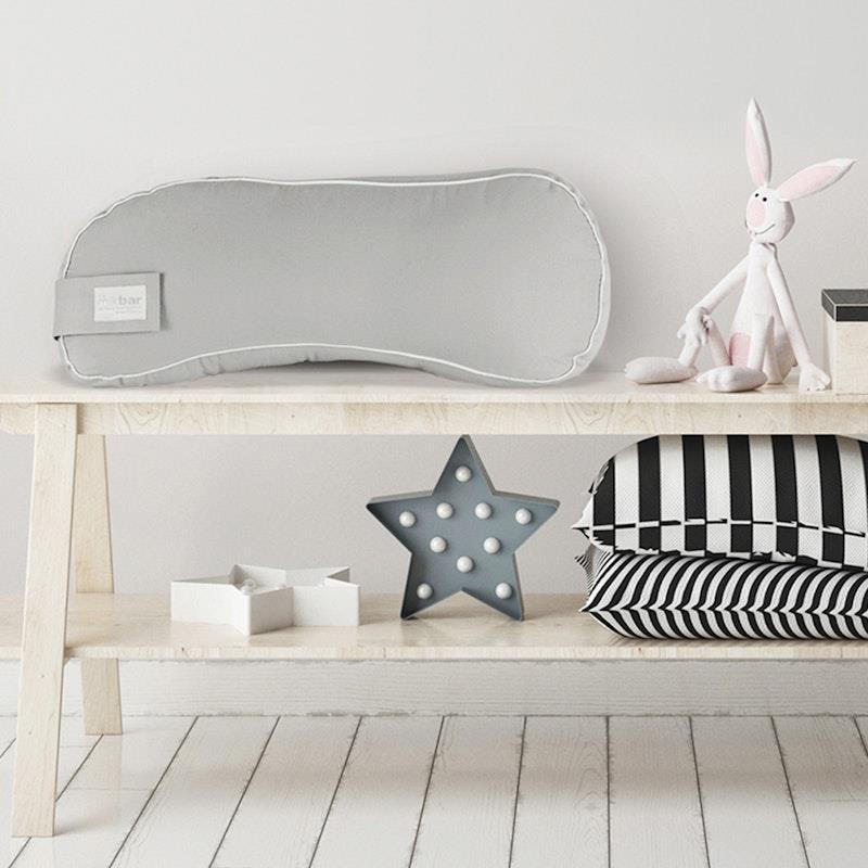 Milkbar Single Maternity Pillow Grey - Ultimate Feeding Support