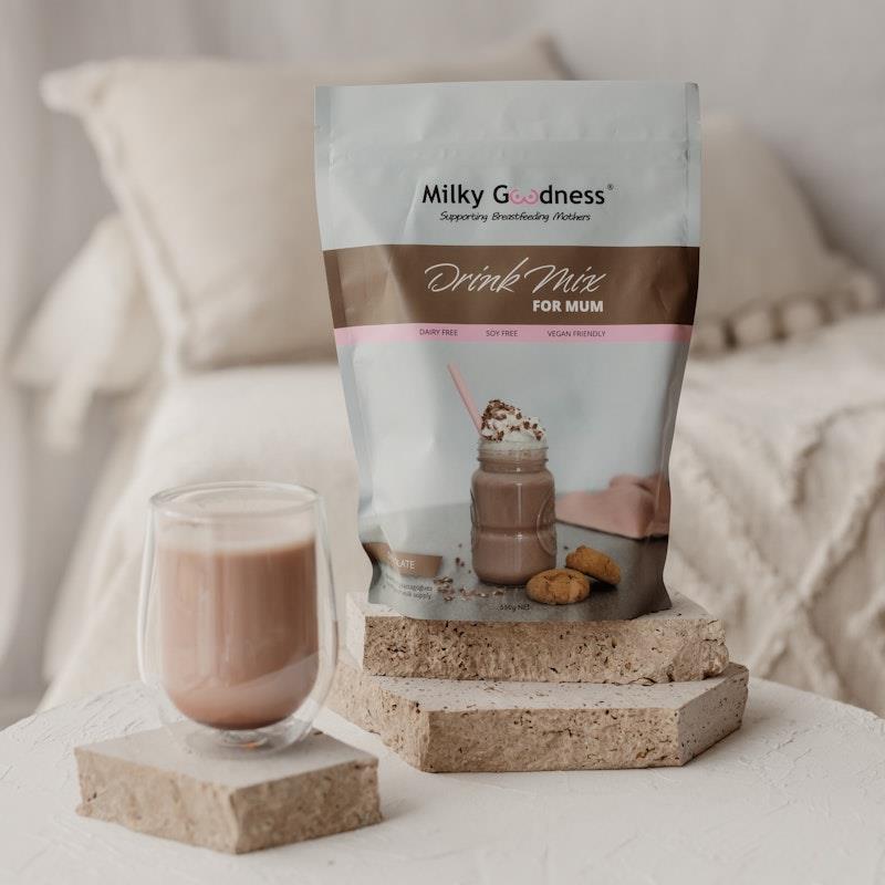 Milky Goodness Lactation Chocolate Drink Mix 550g - Boost Your Milk Supply Naturally