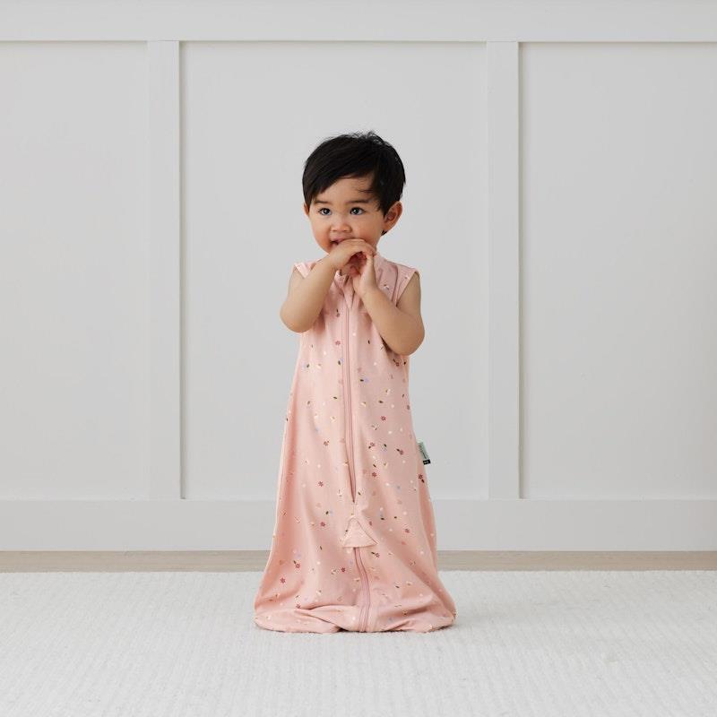 ergoPouch Jersey Sleep Suit Bag 0.2 TOG - Daisies (2-4 Years)