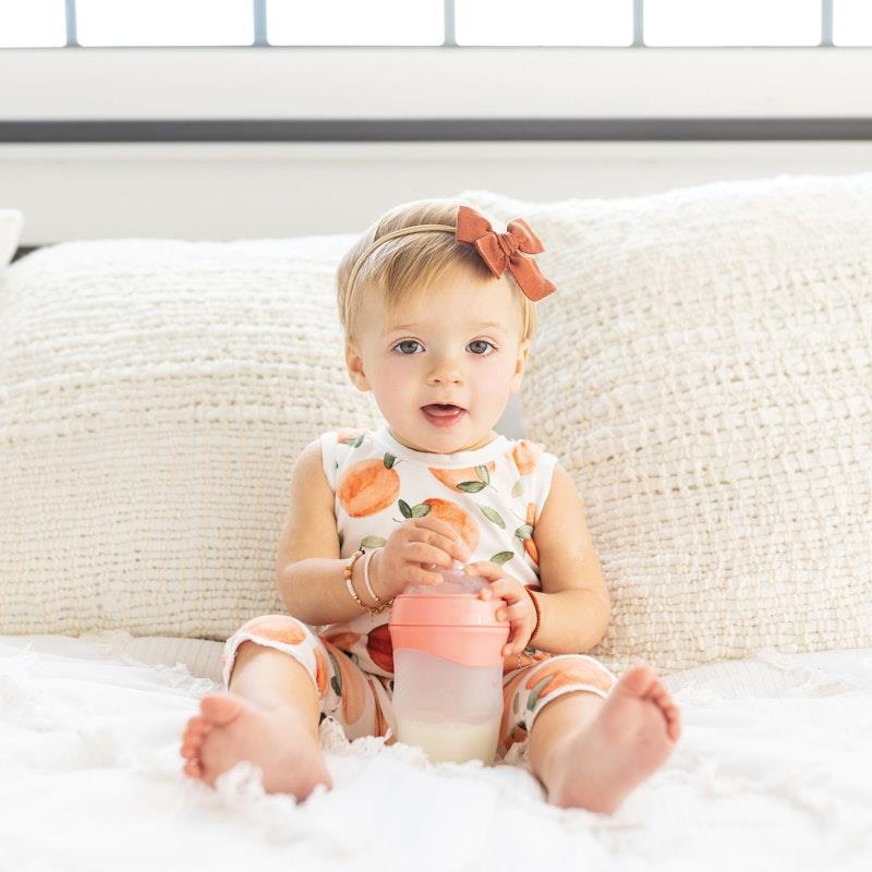 Tiny Twinkle Silicone Baby Bottle - Blossom 240ml