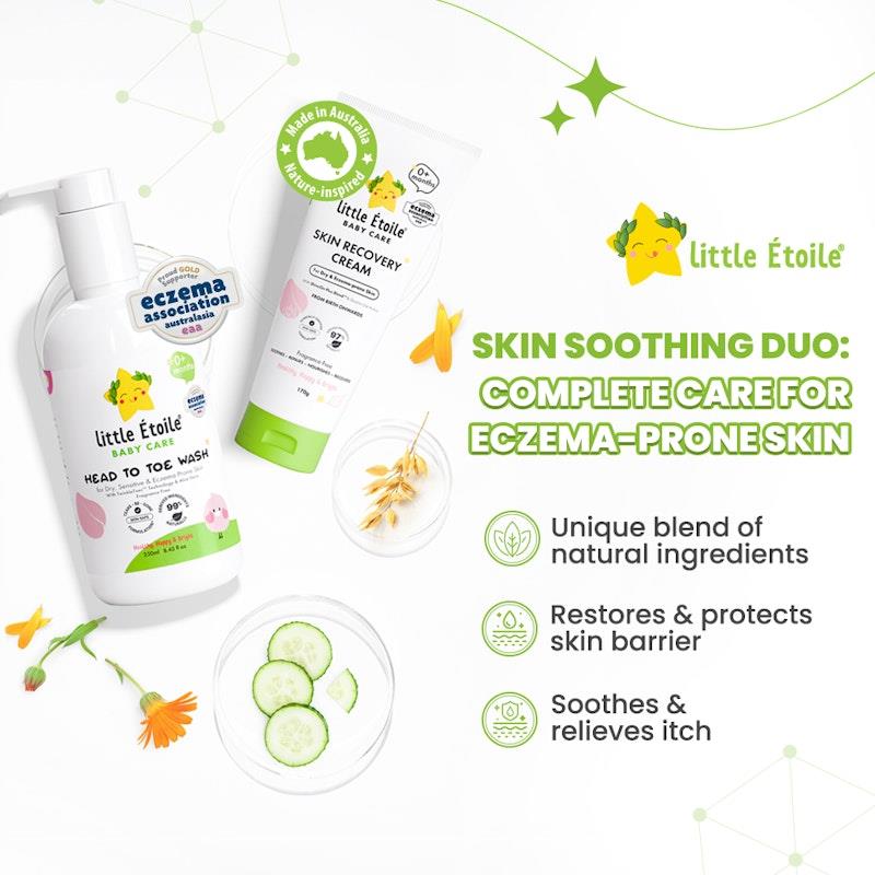 Little Etoile Skin Recovery Cream for Dry & Eczema-prone Skin (0+ Months) - 3 Pack