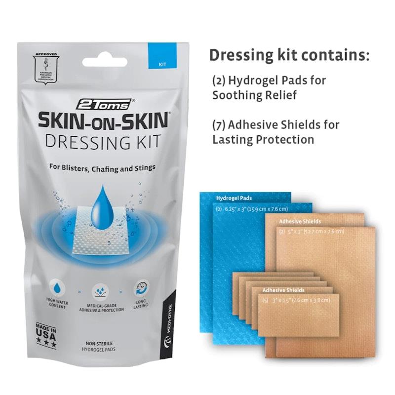 2Toms Skin-on-Skin Blister Dressing Kit - 1 Pack