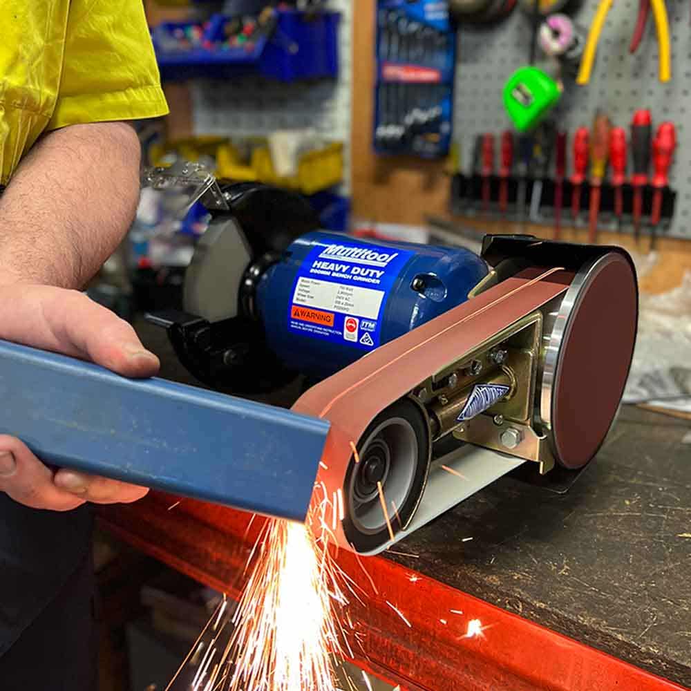 MULTITOOL 750W 200mm Heavy Duty Bench Grinder with Multitool Attachment PO362-200HD