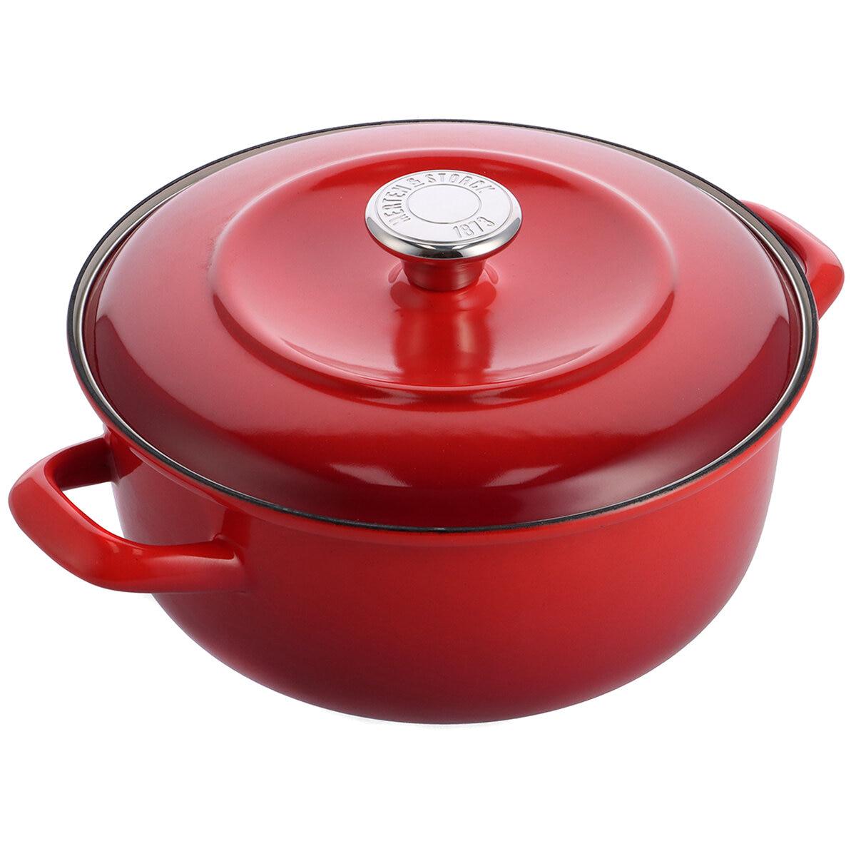 Merten and Storck Enameled Iron Dutch Oven 5L