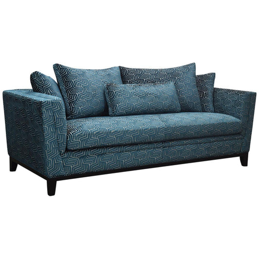 Moran Florence Fabric Sofa 3 Seater Plaza Teal