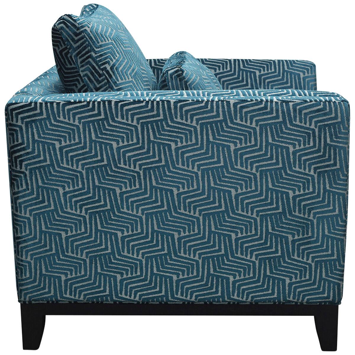 Moran Florence Fabric Chair Plaza Teal