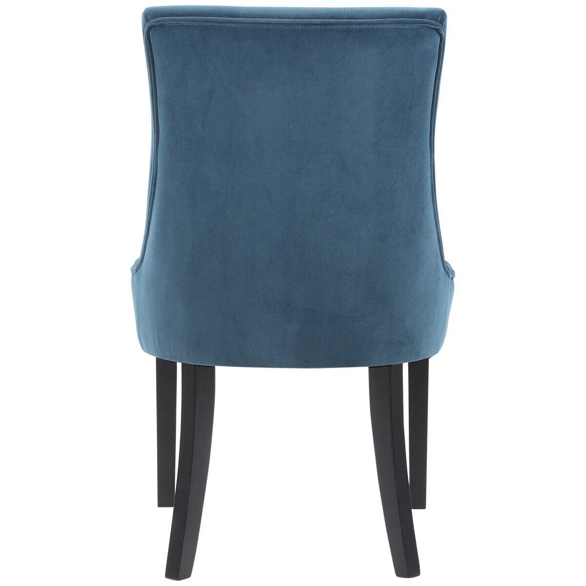 Moran rlo Dining Chair 2 Pack Aqua Blue Velvet