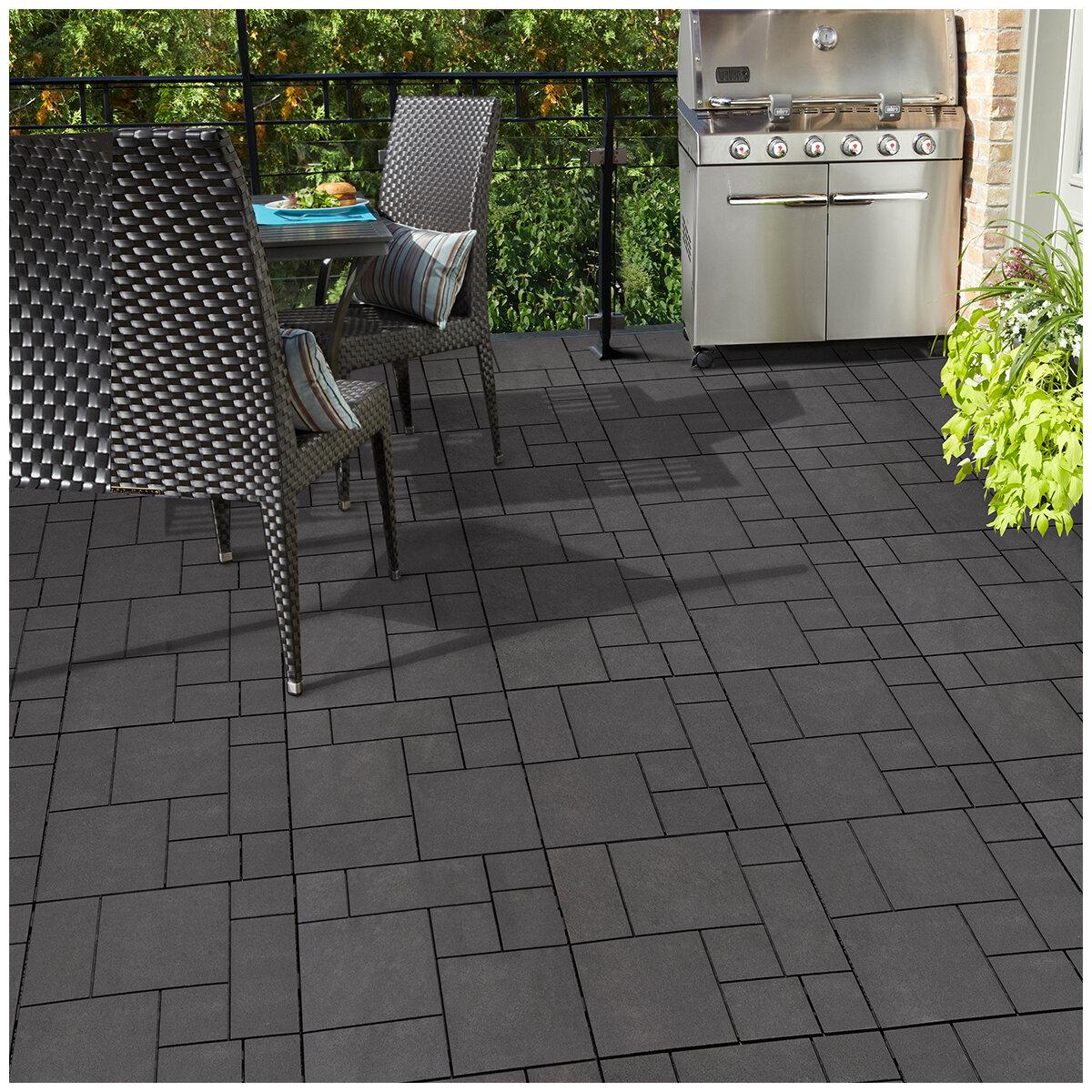 Multy Home 30 x 30cm Mosaic Deck Tile 10 Pack
