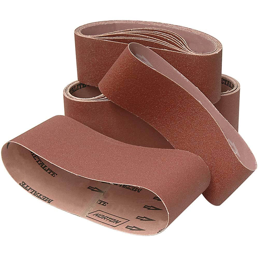 NORTON 100 x 610mm 40-Grit Aluminium Oxide Sanding Belt