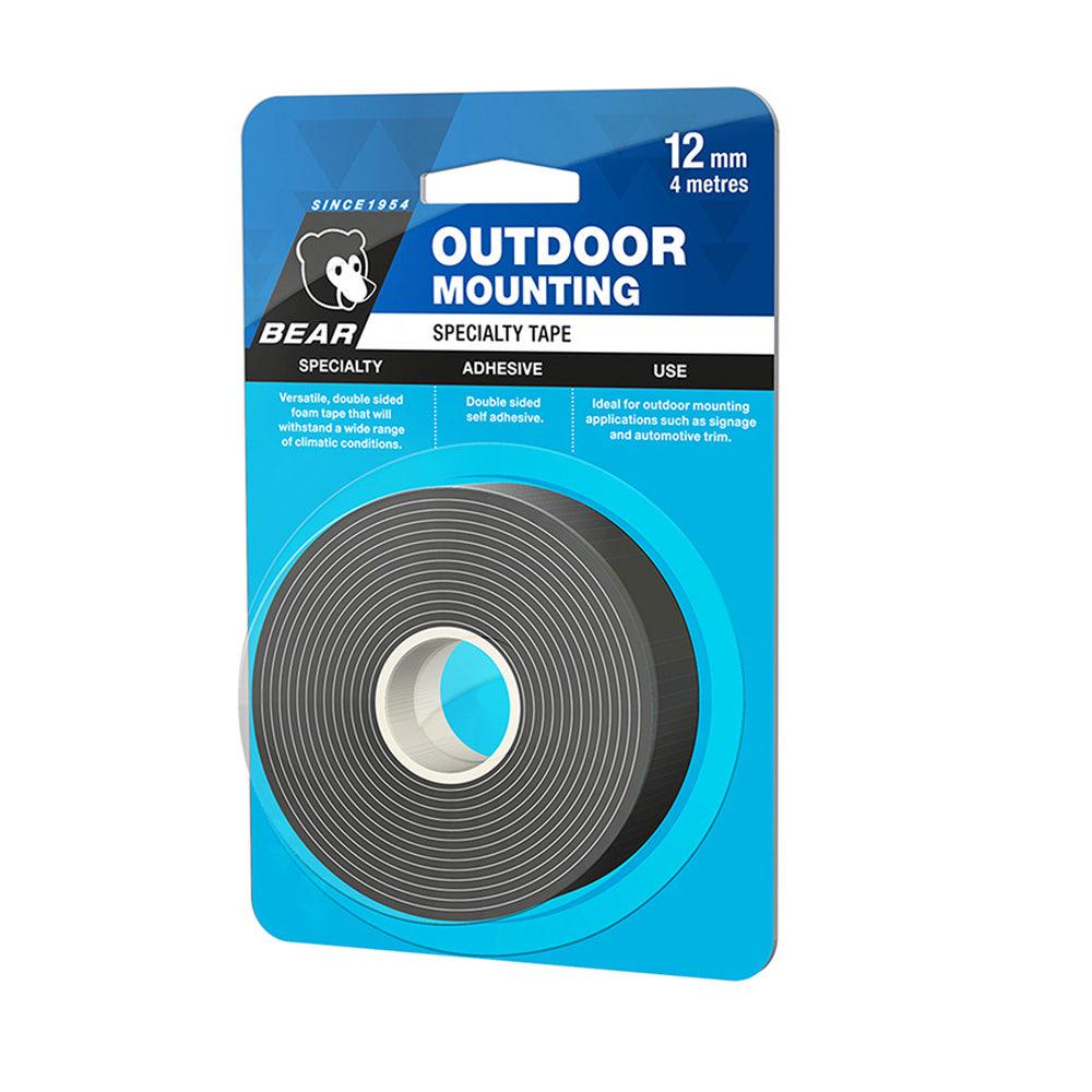 NORTON 12mm x 2m Outdoor Mounting Specialty Tape 66623324550
