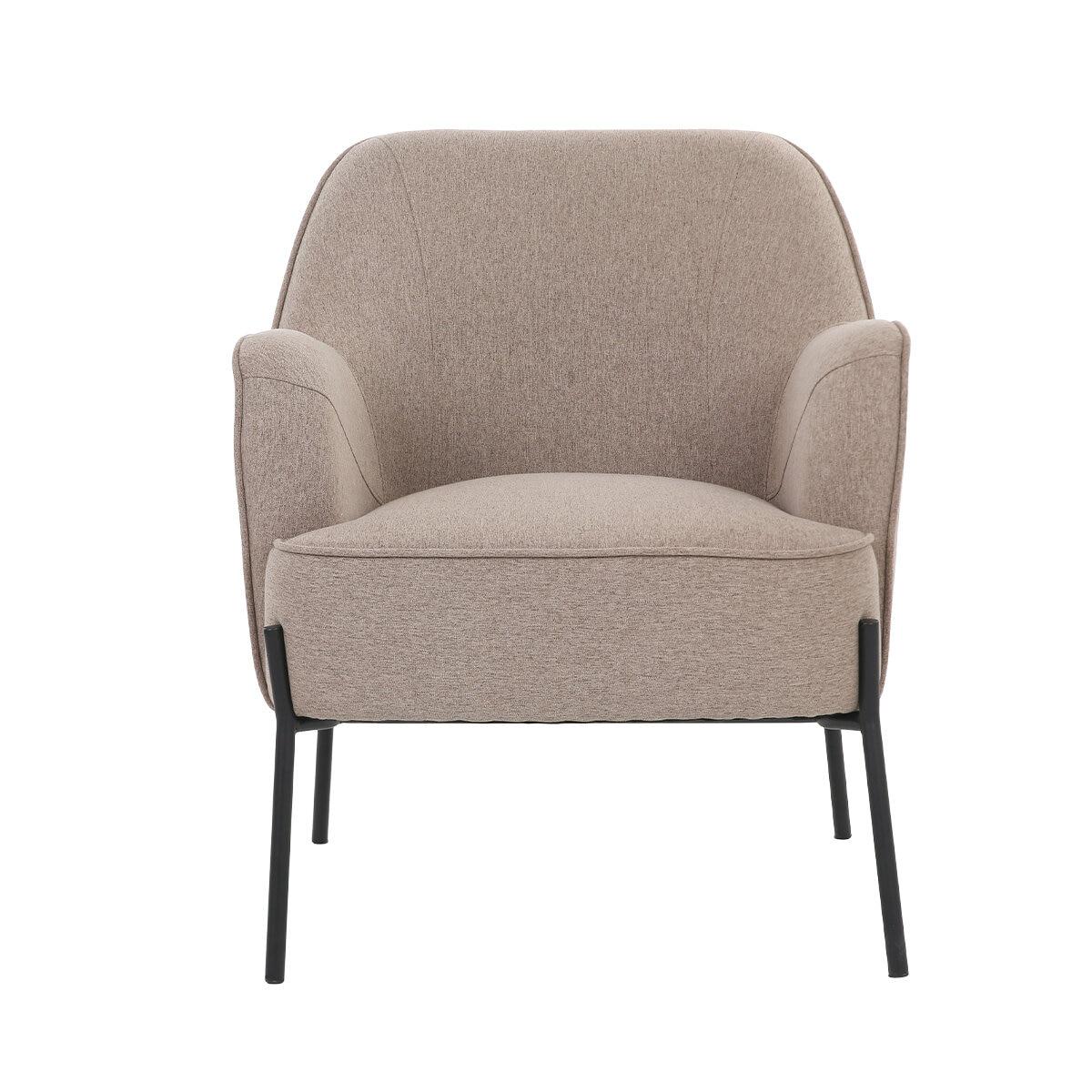 ONEX HuGo Upholstered Armchair Light Grey