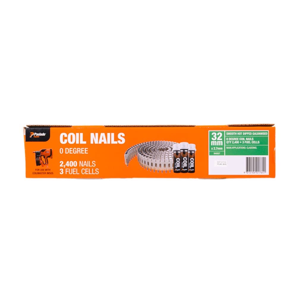 PASLODE 32 x 2.7mm HDG Coil Nails B40027