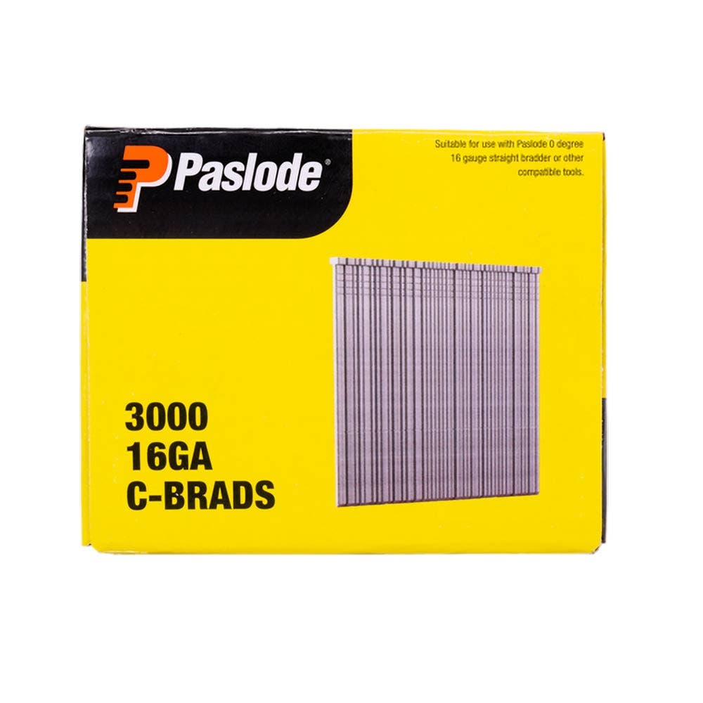 PASLODE 50mm C Series Brads 3000 Pack B20250