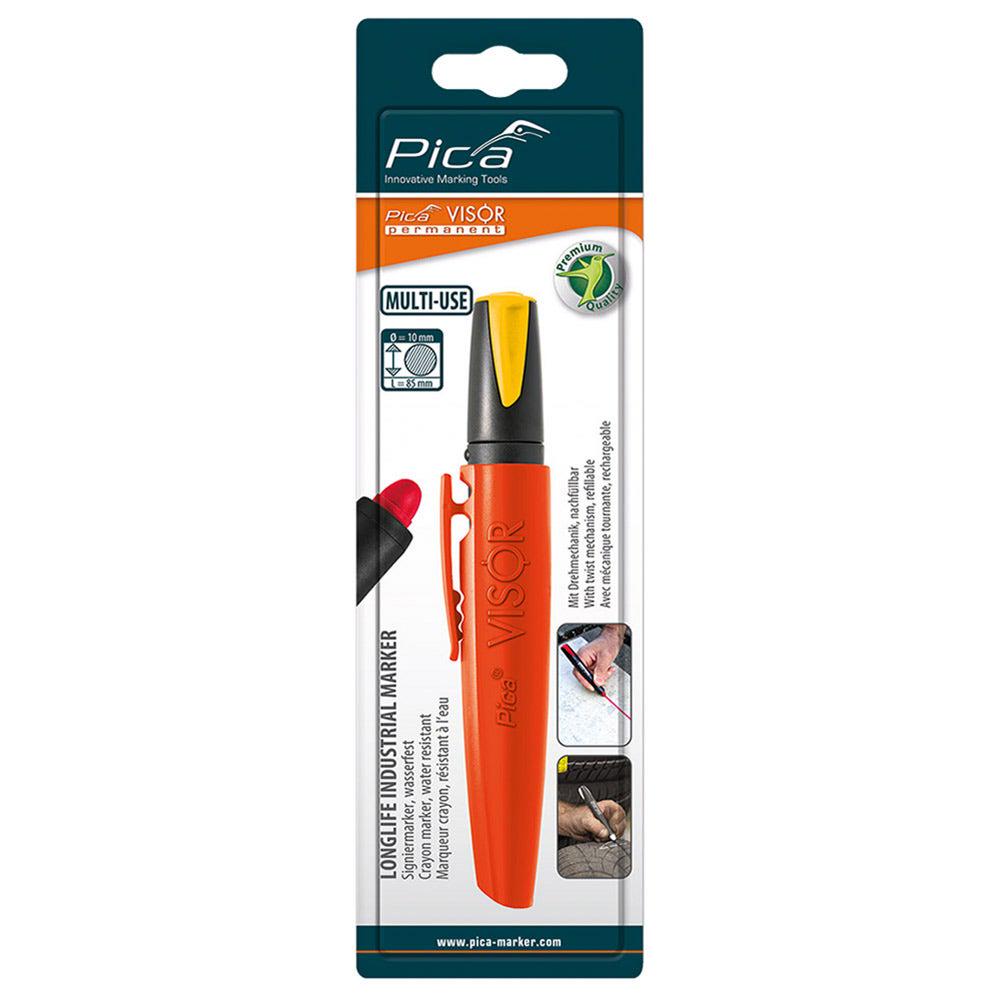 PICA Visor Permanent Longlife Industrial Marker Yellow 99044SB
