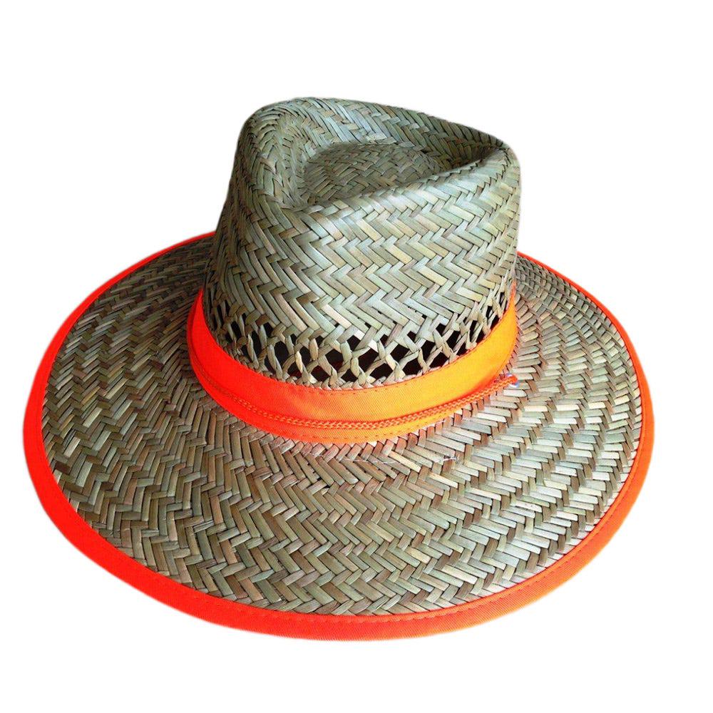 PROCHOICE Sun Protect Straw Hat L with Hi-Vis Band SHL