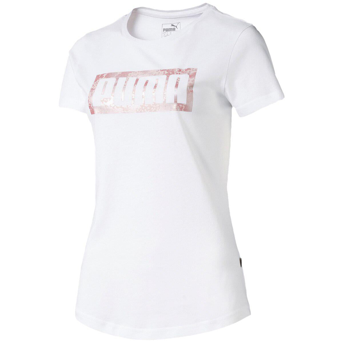 PUMA Women's KA Tee White PUMA Cat
