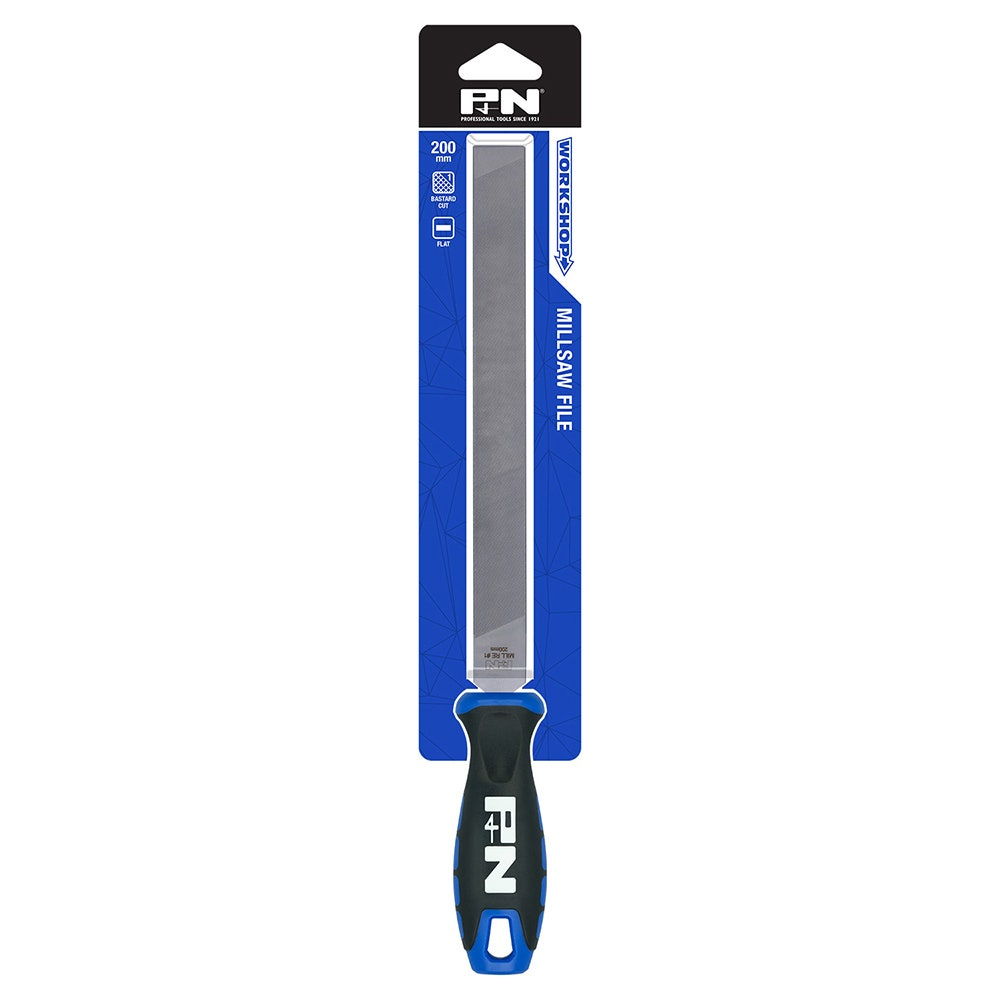 P&N 200mm Bastard Cut Flat Millsaw File PW3101081