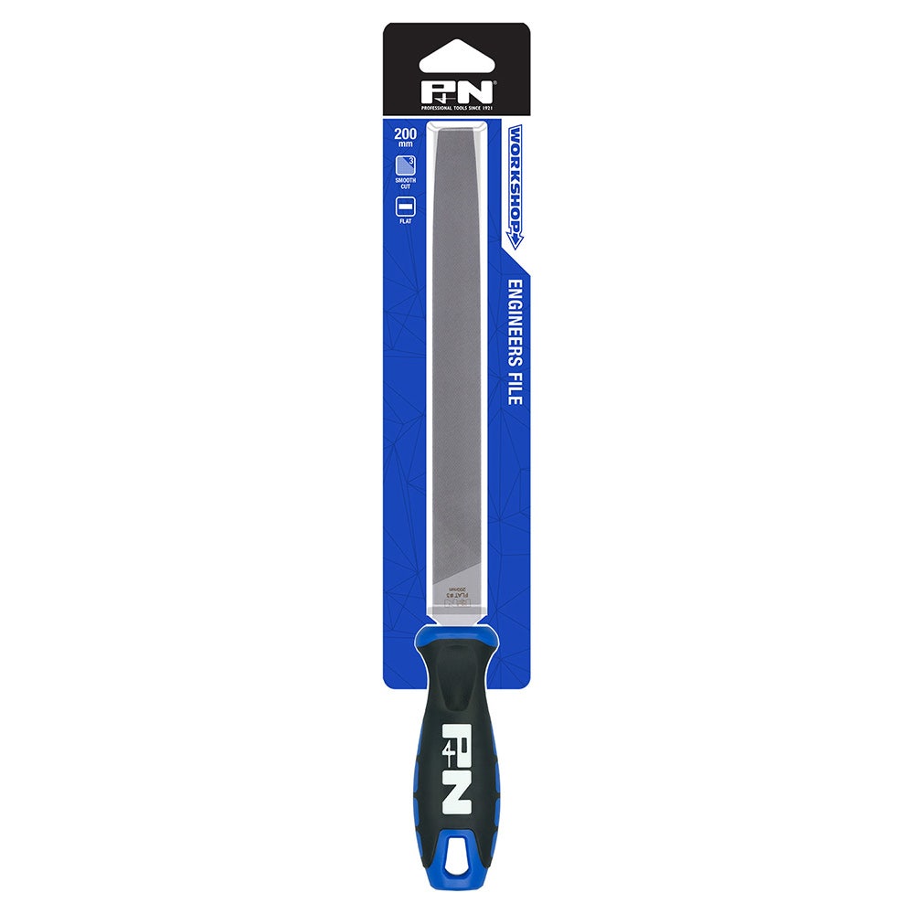 P&N 200mm Smooth Cut Flat Engineers File PW3001083