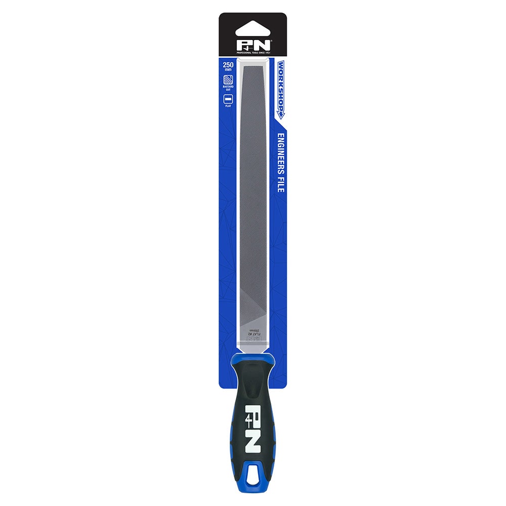 P&N 250mm Bastard Cut Flat Engineers File PW3001101