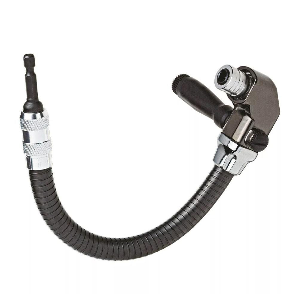 P&N QUICKBITS 1 4-Hex Flexible Right Angle Drill Attachment