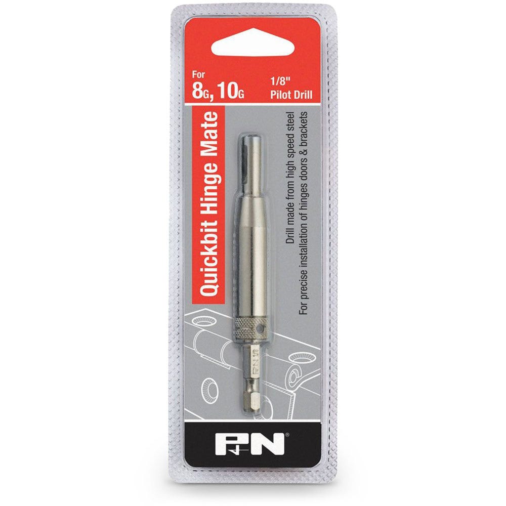 P&N QUICKBITS 1 8inch Hinge Installation Drill Bit - HINGE MATE