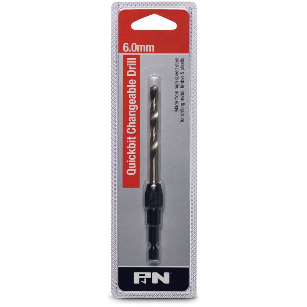 P&N QUICKBITS 5 64inch HSS Jobber Drill Bit and 1 4-Hex Quick-Change Adaptor