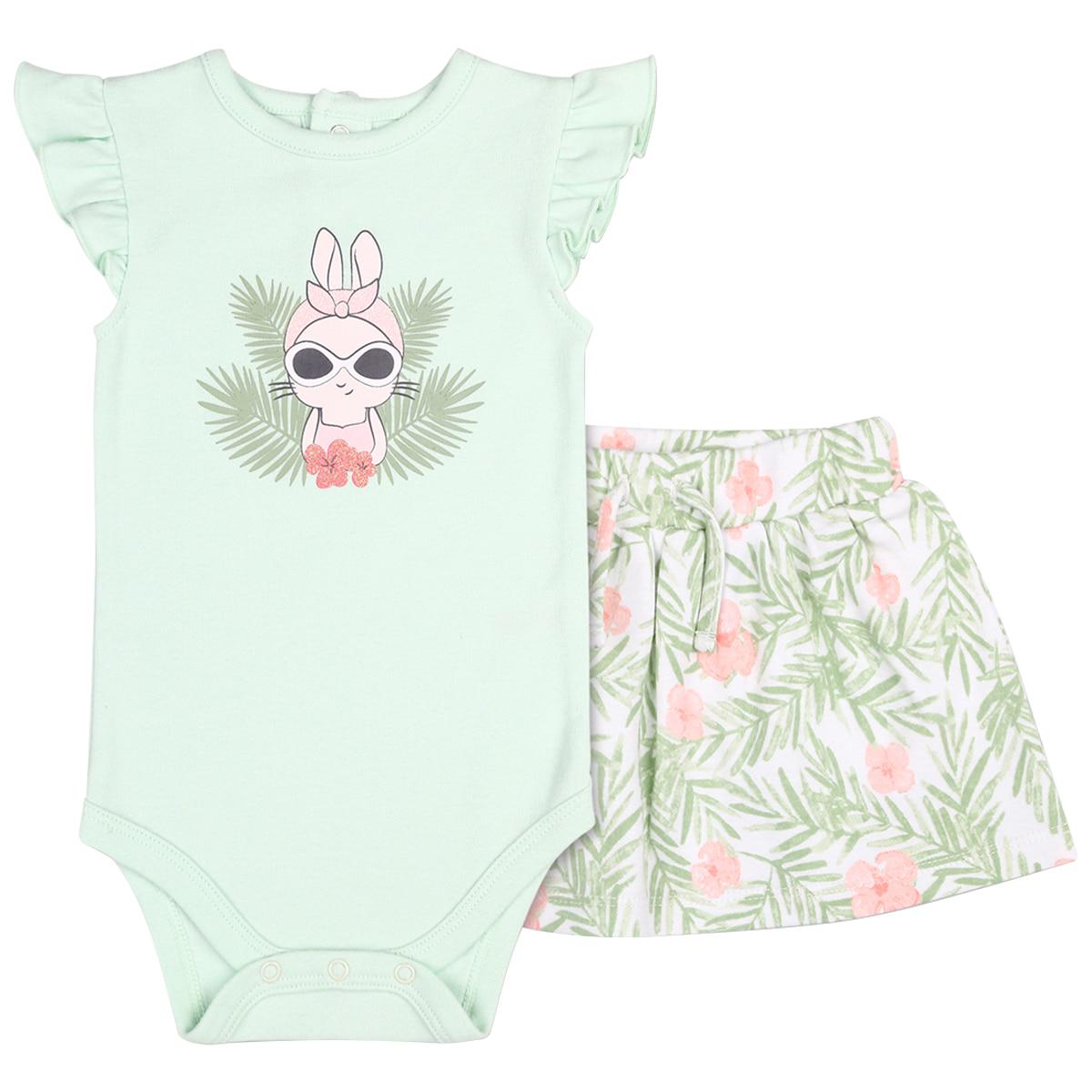 Peanut Shell Baby Clothes Set 2pc