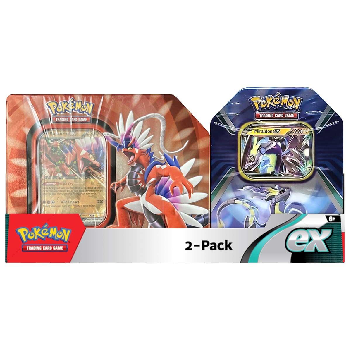 Pokmon TCG Paldea Legends V Tin And Window Tin Koraidon