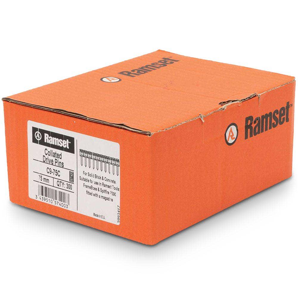 RAMSET FRAMEBOSS75 Kit 1 Power Load Strip + 75mm Drive Pin TTKIT687