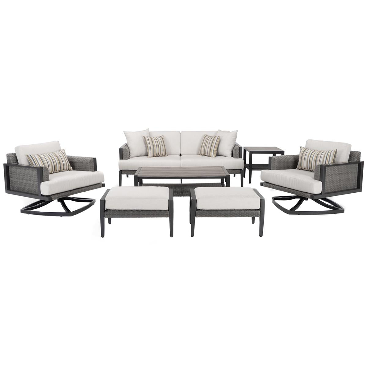 RST Brands Vistano Collection Motion Seating 7 Piece Set