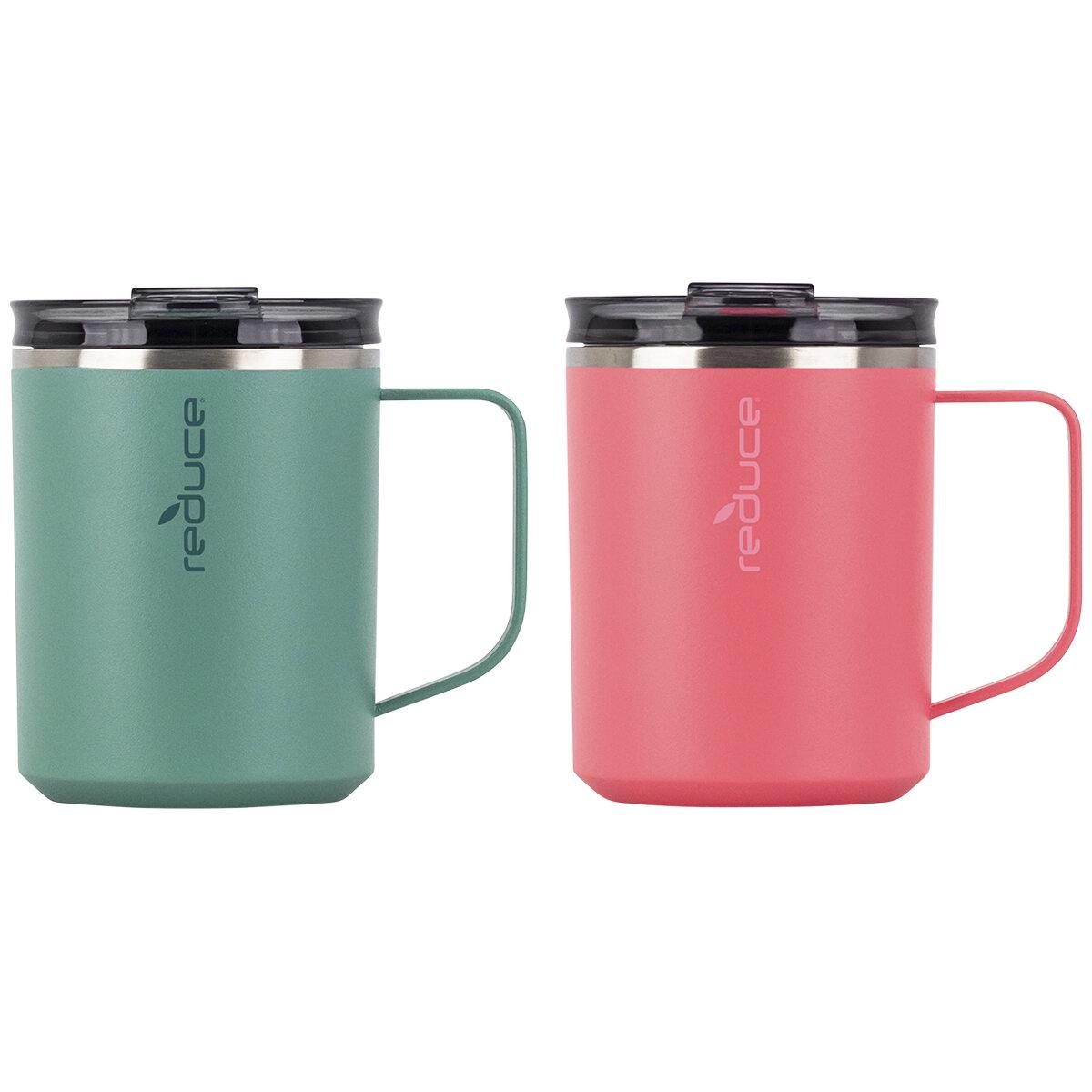 Reduce Hot1 Mugs 400ml 2 Pack Blue Yellow