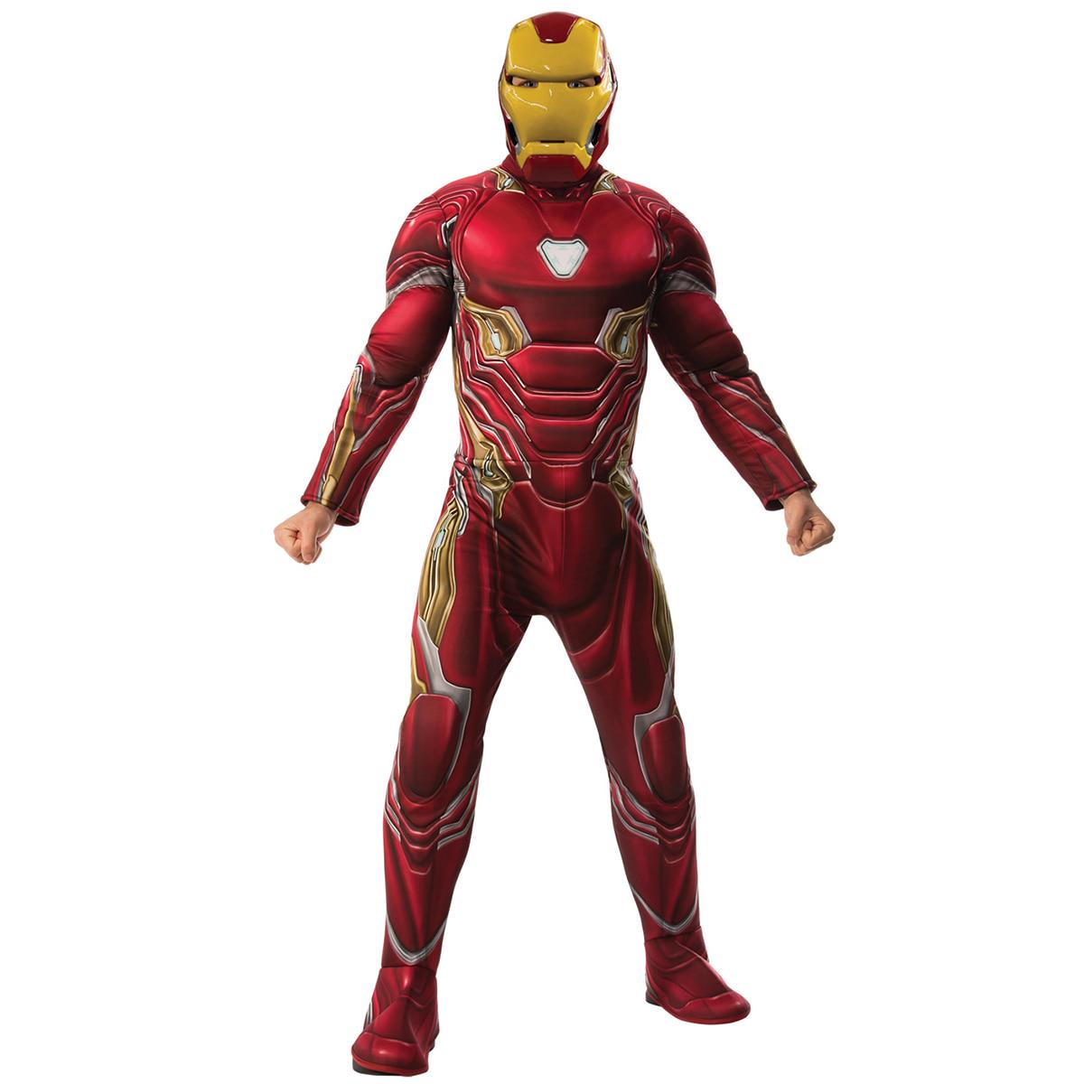 Rubies Men's Marvel Comics Iron-Man Deluxe Infinity War Costume