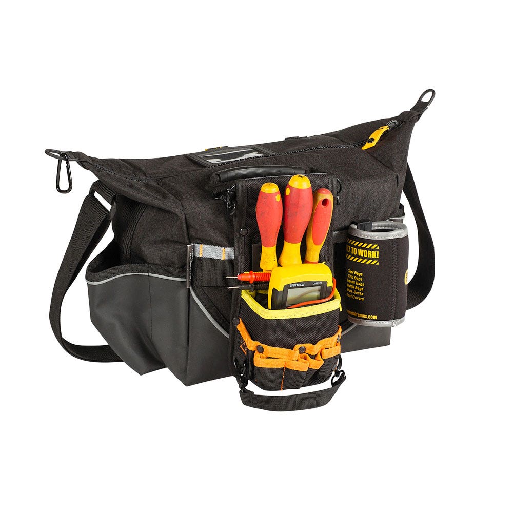 Rugged Xtremes Insulated Crib Bag - Canvas - Black RX05L106BK