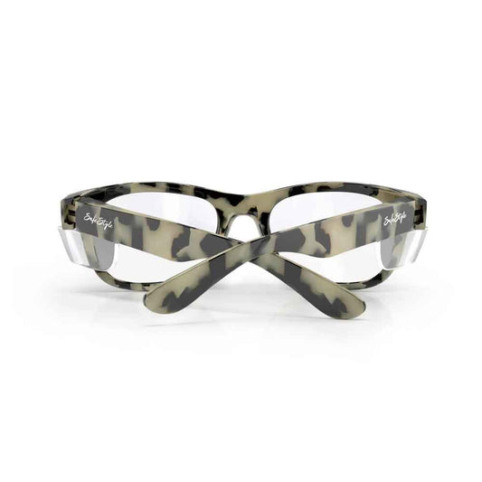 SAFESTYLE Classics Milky Tort Frame UV400 Clear Lens CMTC100